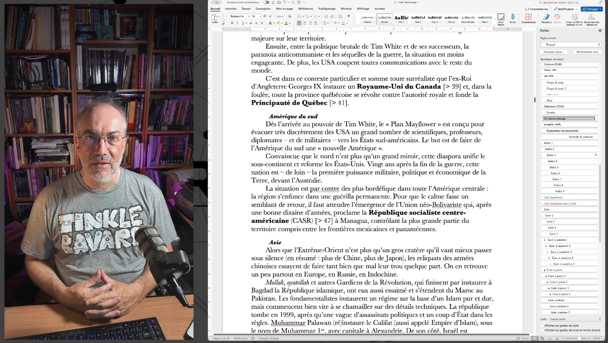 Écriture en livestream: premiers retours